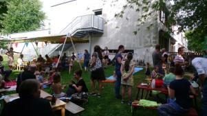 Sommerpicknick mit Eisproduktion am 12. August im KiFaZ Diderotstraße